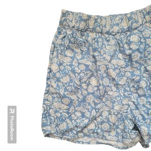 Universal Thread Linen Blend Floral Shorts - S